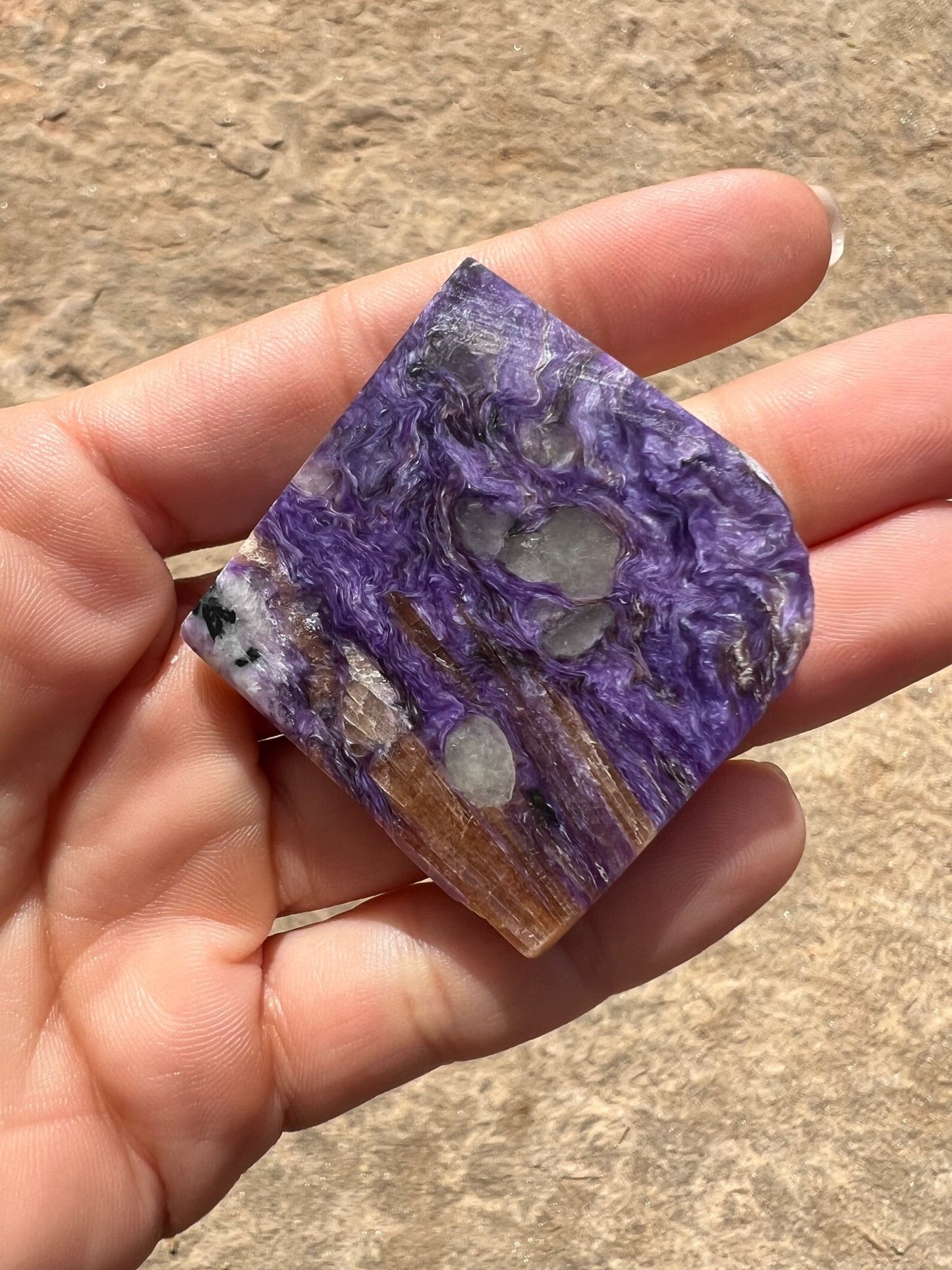Charoite Slab 23g - Purple Door Alchemy