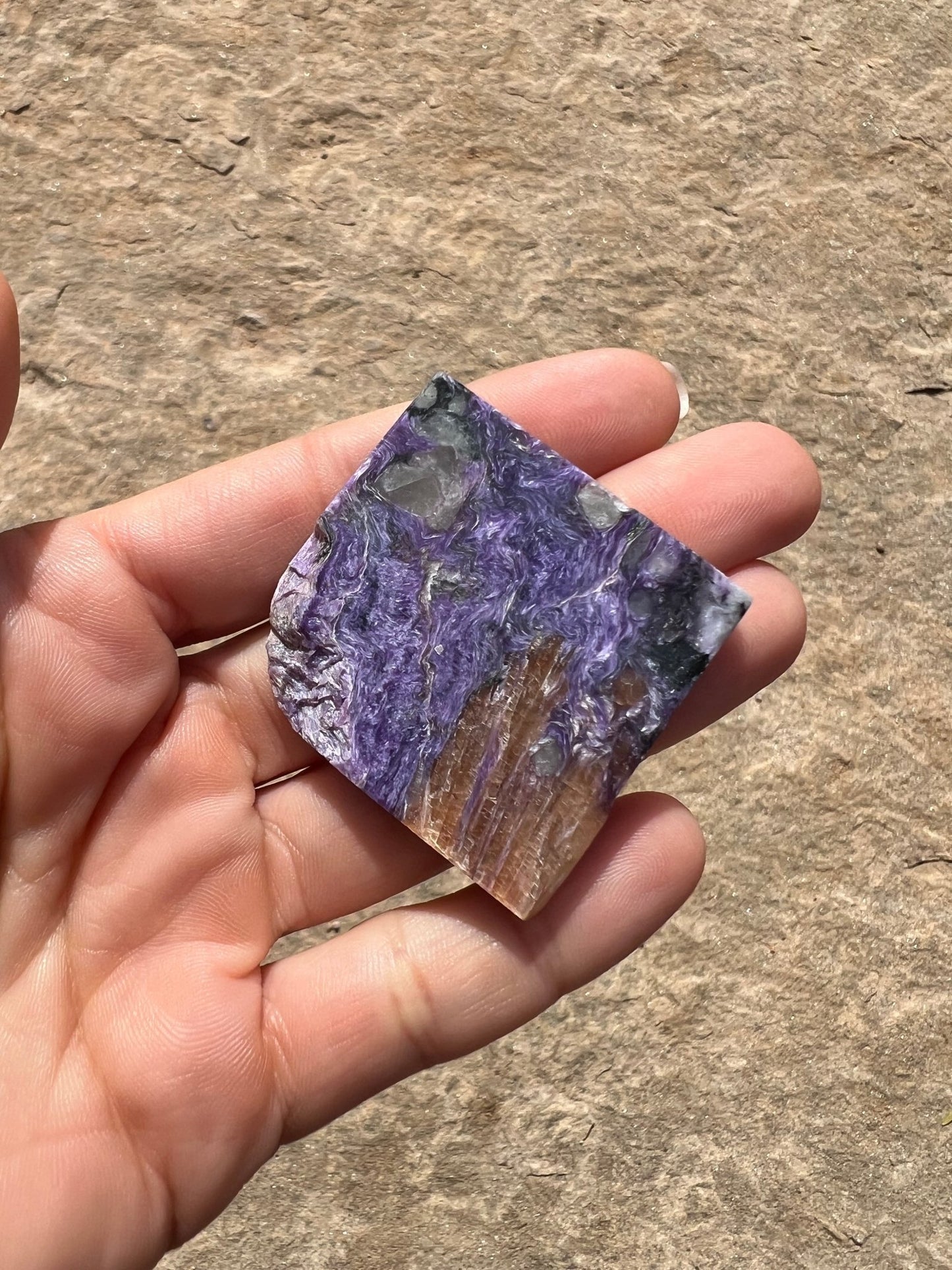 Charoite Slab 23g - Purple Door Alchemy