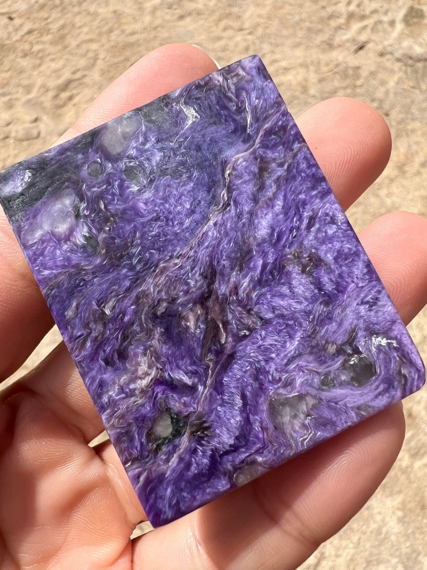 Charoite Slab 24g - Purple Door Alchemy