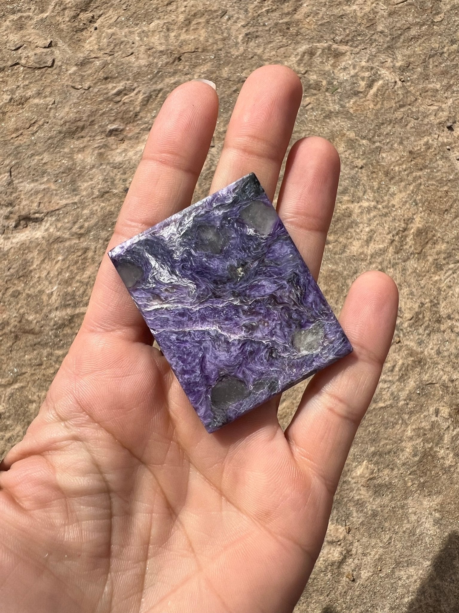 Charoite Slab 24g - Purple Door Alchemy