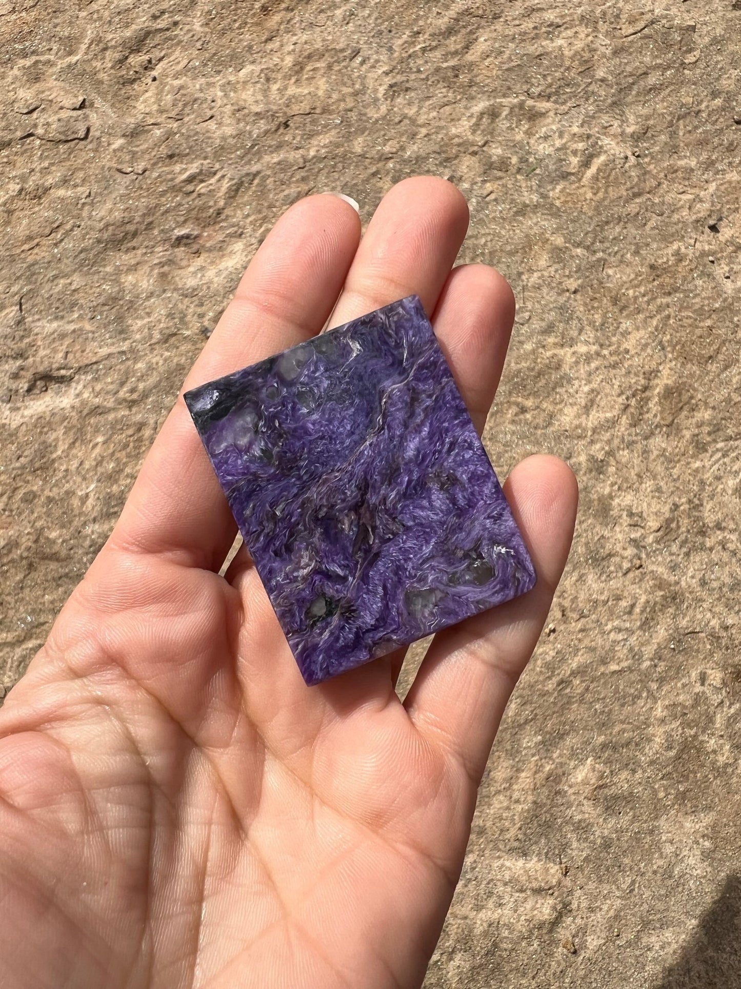 Charoite Slab 24g - Purple Door Alchemy