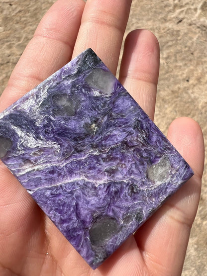 Charoite Slab 24g - Purple Door Alchemy