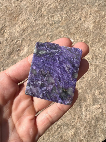 Charoite Slab 51g - Purple Door Alchemy