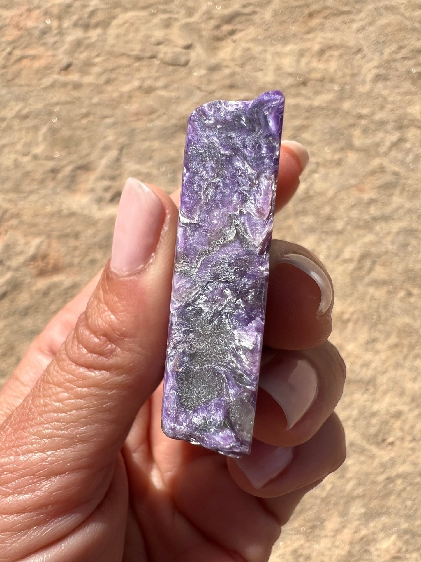Charoite Slab 51g - Purple Door Alchemy