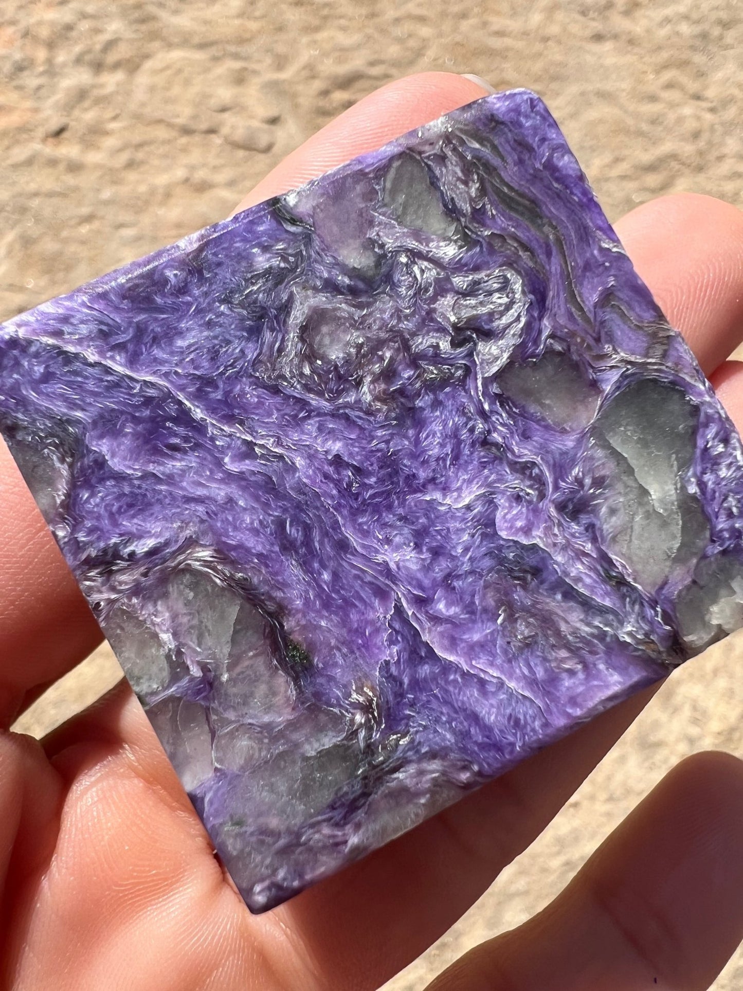 Charoite Slab 51g - Purple Door Alchemy