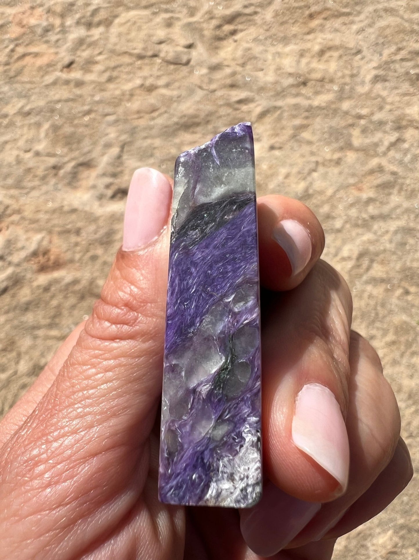 Charoite Slab 51g - Purple Door Alchemy