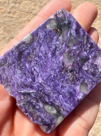 Charoite Slab 51g - Purple Door Alchemy
