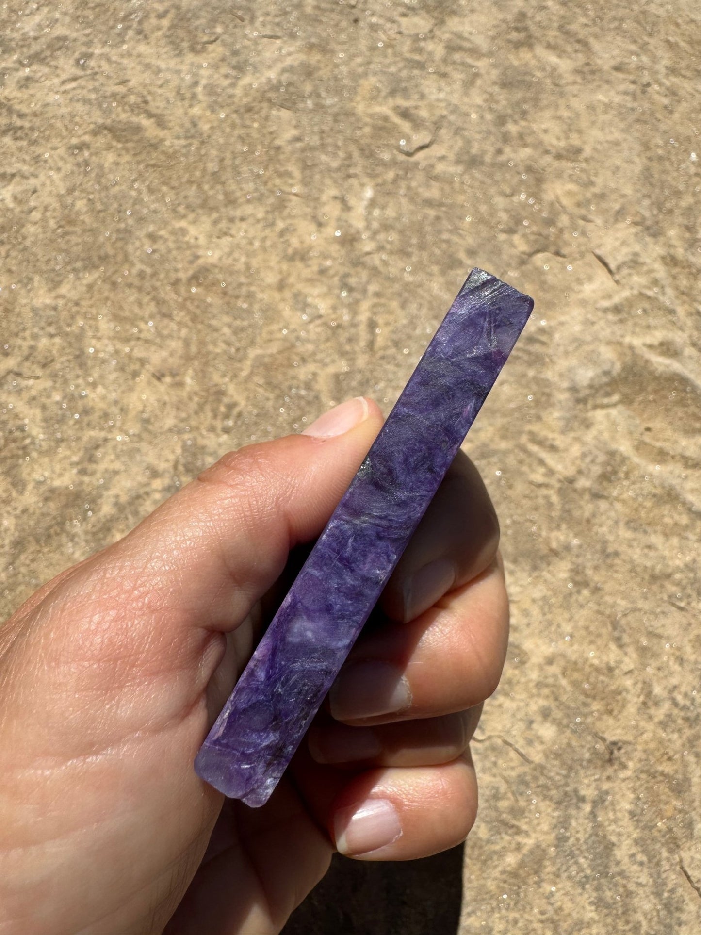 Charoite Slab 64g - Purple Door Alchemy