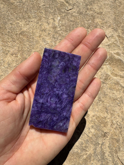 Charoite Slab 64g - Purple Door Alchemy