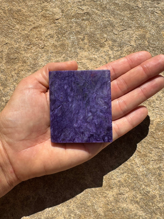 Charoite Slab 84g - Purple Door Alchemy