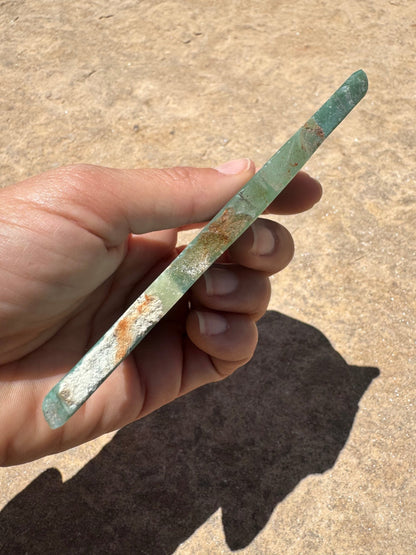 Chrome Chalcedony Mtorolite Slab 66g - Purple Door Alchemy