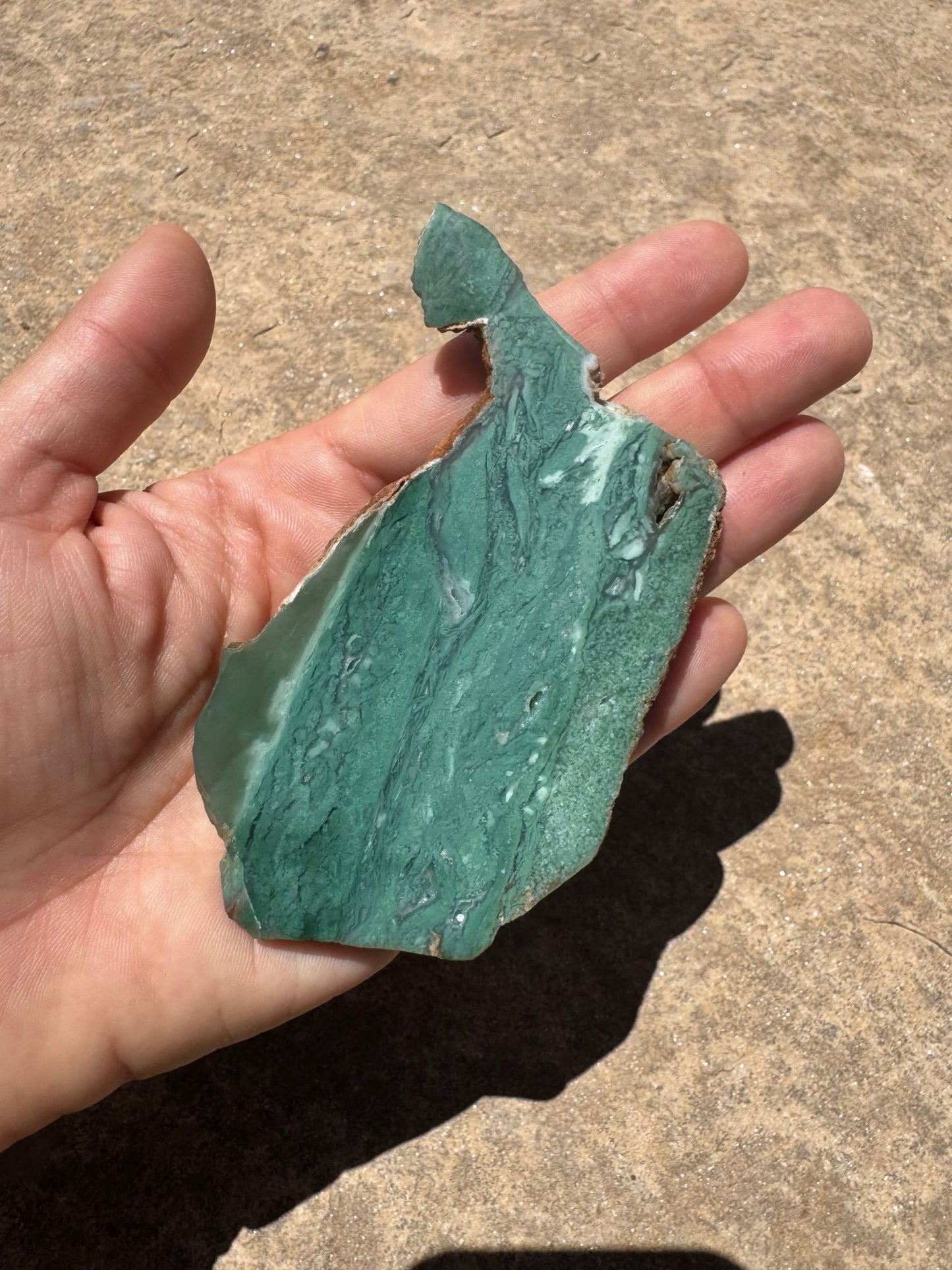 Chrome Chalcedony Mtorolite Slab 79g - Purple Door Alchemy