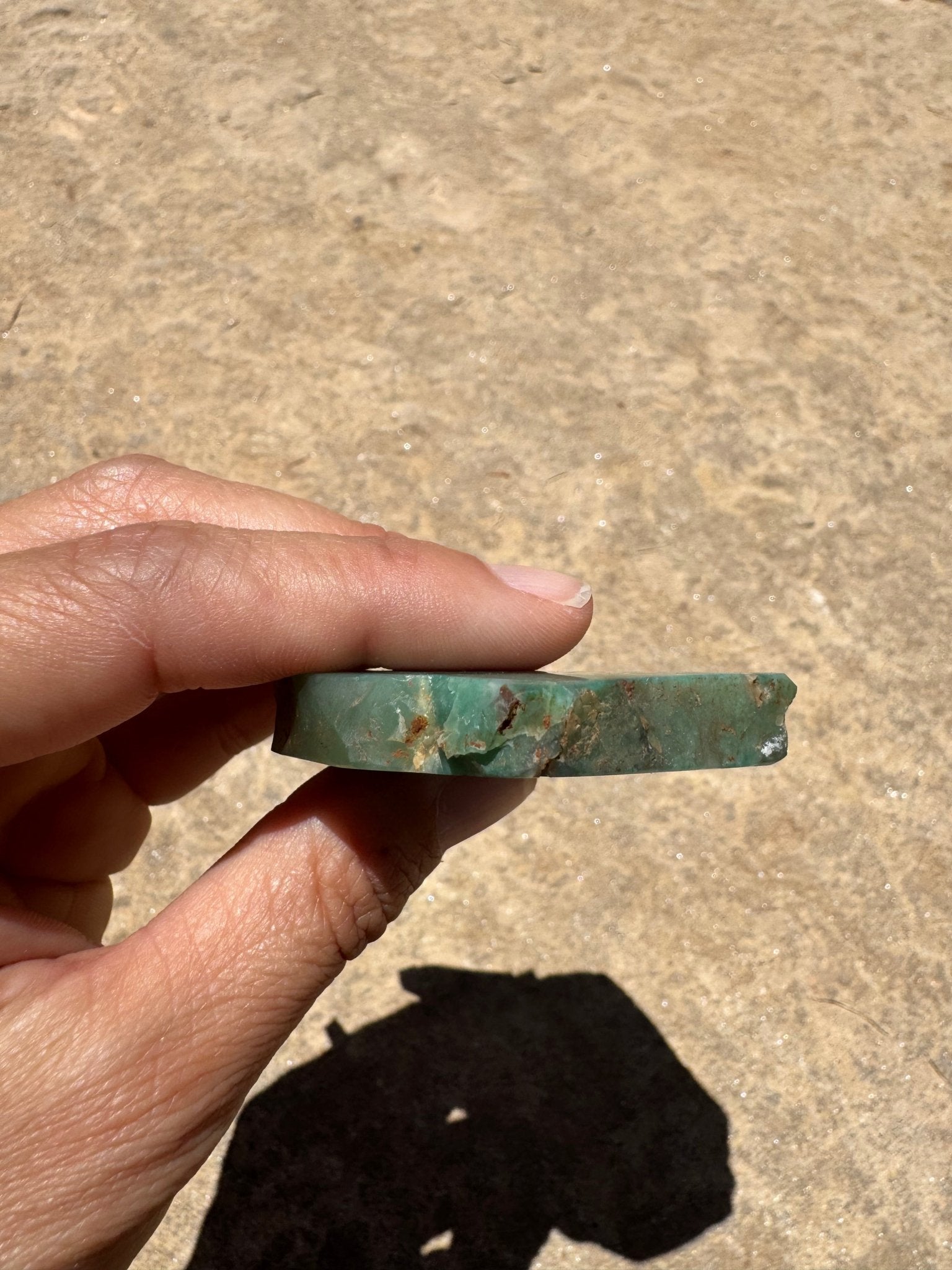 Chrome Chalcedony Mtorolite Slab 79g - Purple Door Alchemy