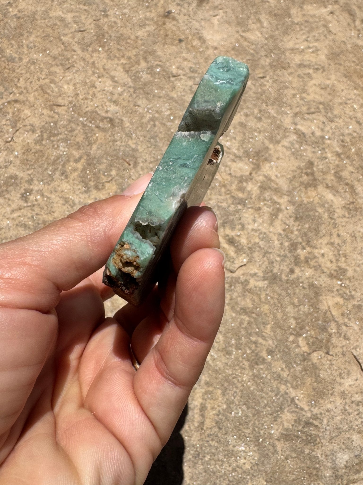 Chrome Chalcedony Mtorolite Slab 95g - Purple Door Alchemy