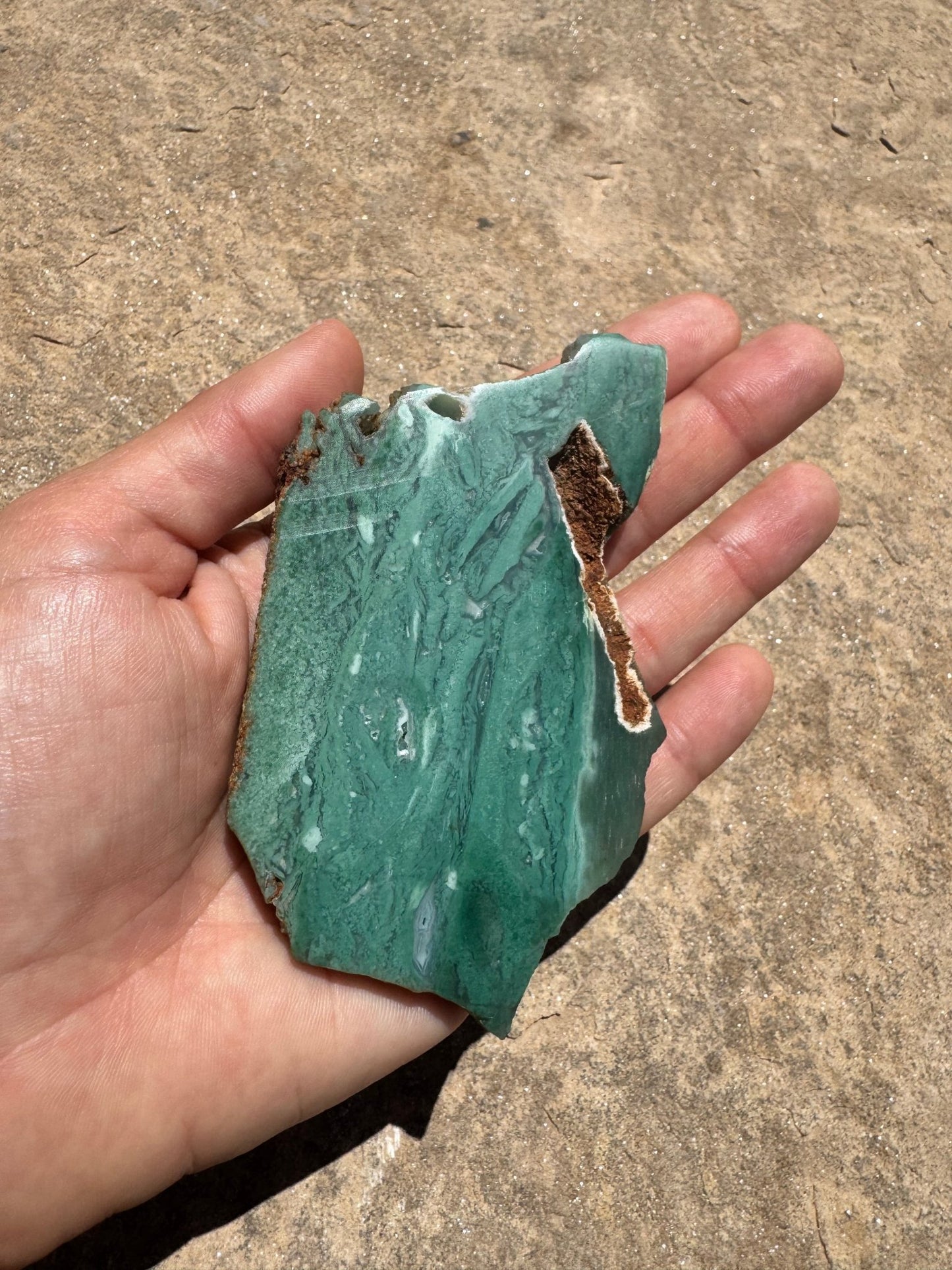Chrome Chalcedony Mtorolite Slab 95g - Purple Door Alchemy