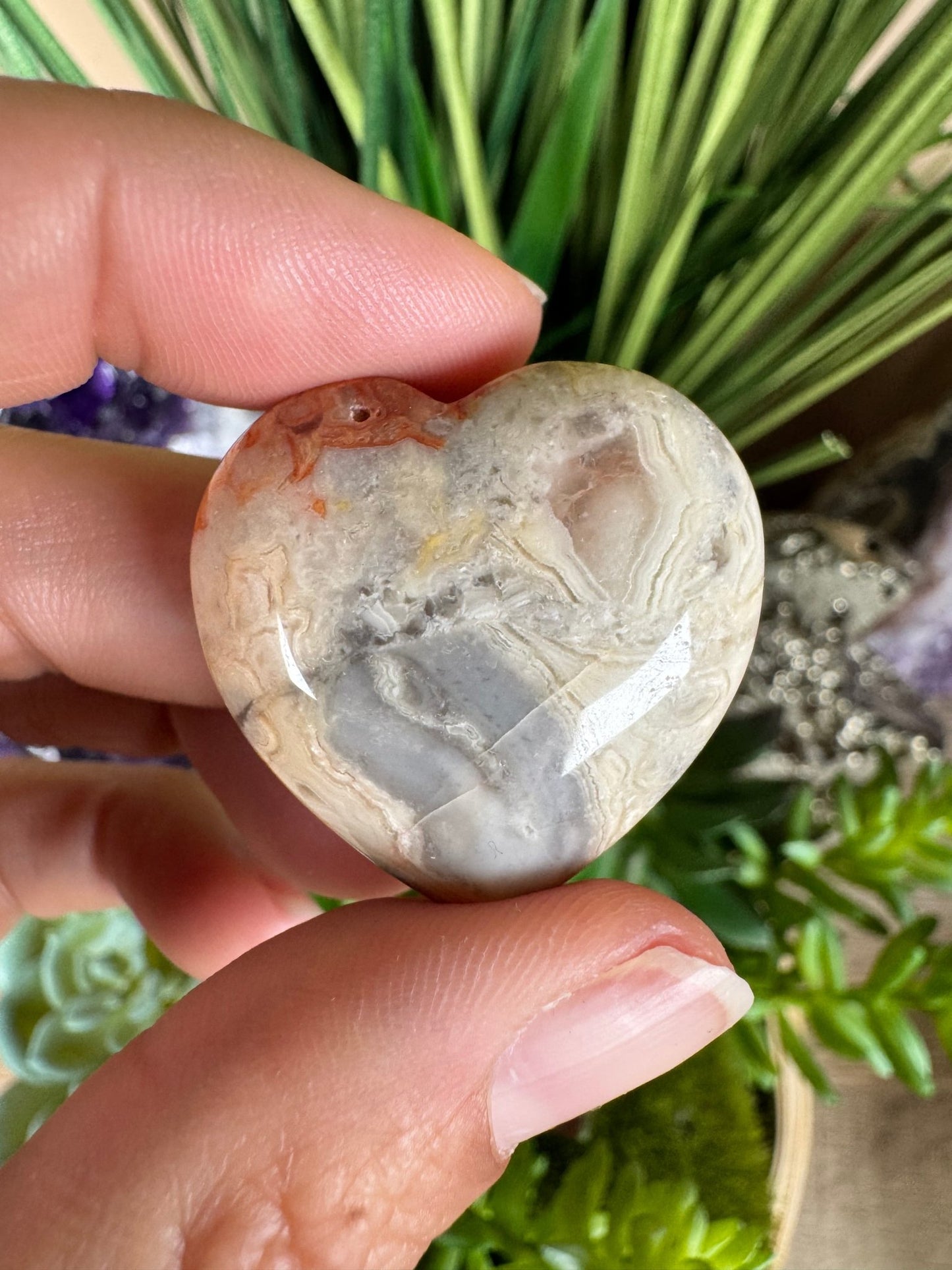 Crazy Lace Heart - Purple Door Alchemy