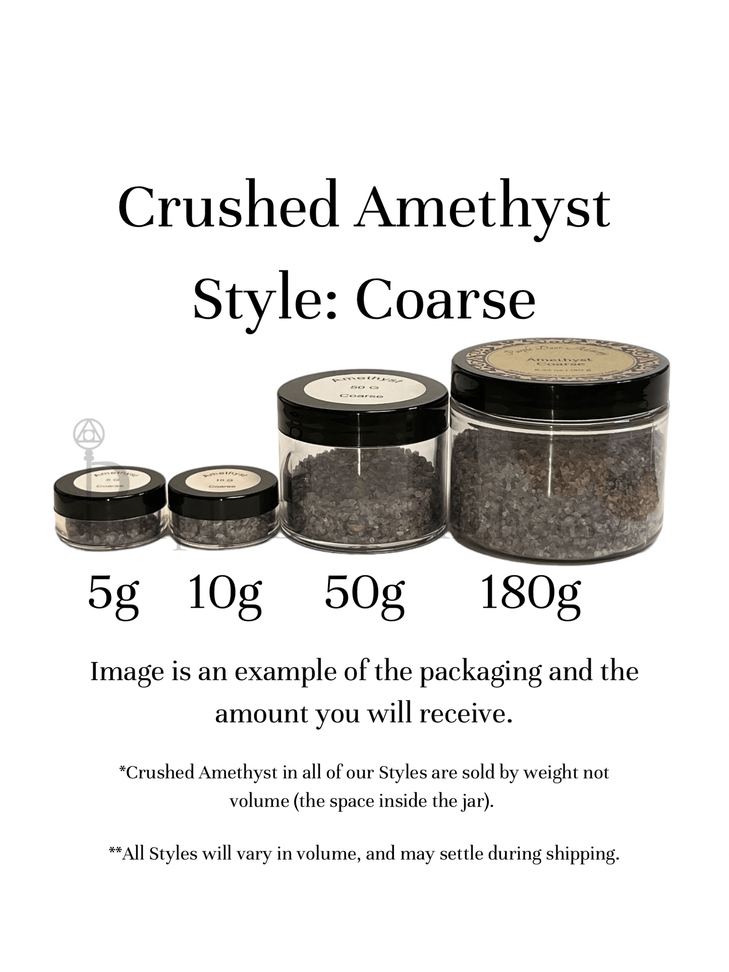 Crushed Amethyst - Purple Door Alchemy