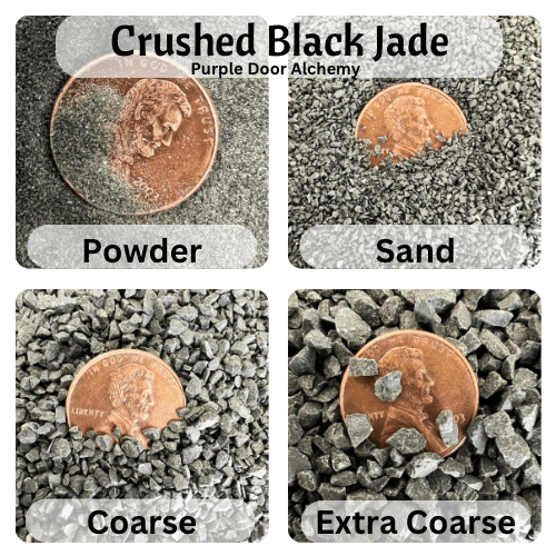 Crushed Black Jade - Purple Door Alchemy