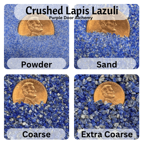 Crushed Lapis Lazuli - Purple Door Alchemy