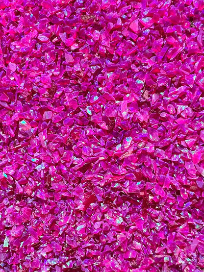 Crushed Synthetic Sleepy Water Lily Opal - Bello Opal - OP54 - Purple Door Alchemy