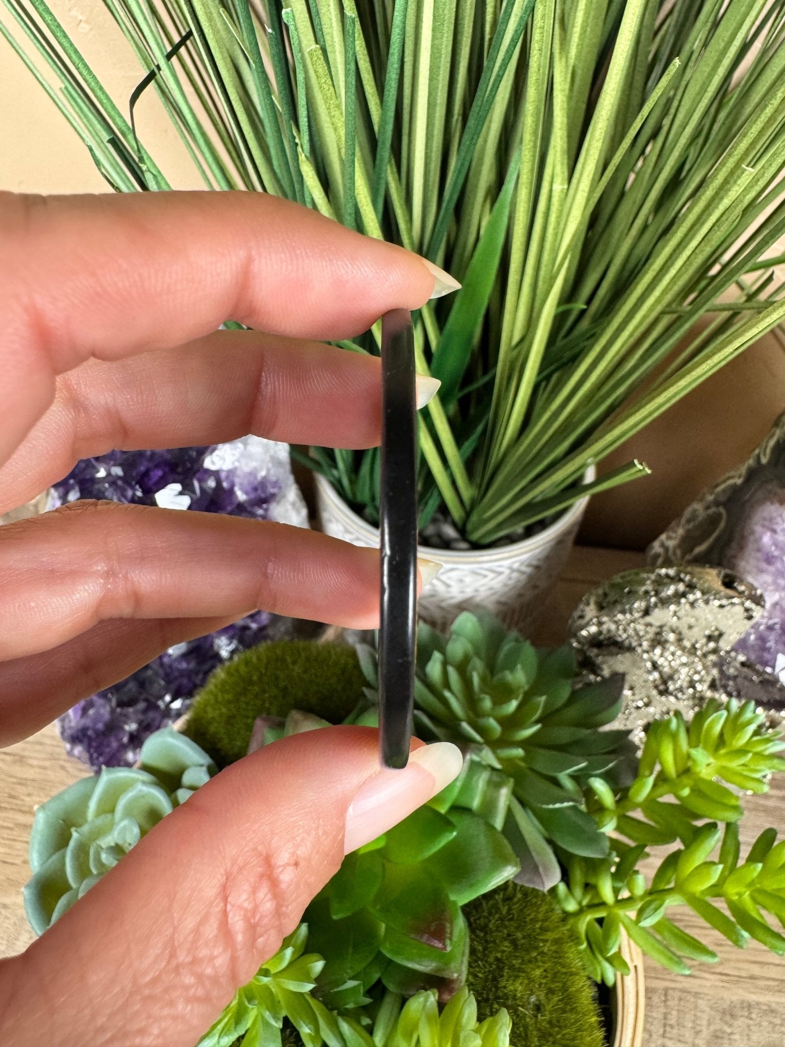 Extra Large Shungite Circle EMF Protection Sticker - Purple Door Alchemy