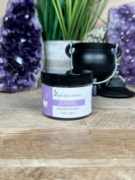 Forest Resin Incense - Purple Door Alchemy