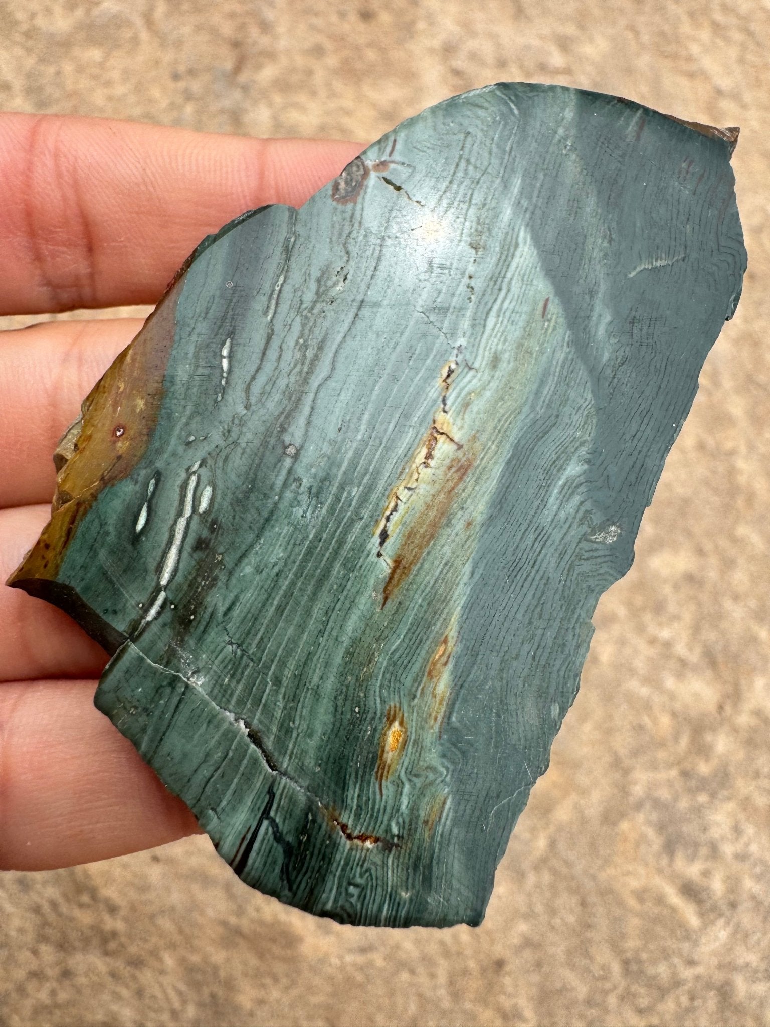 Gary Green Slab 45g - Purple Door Alchemy