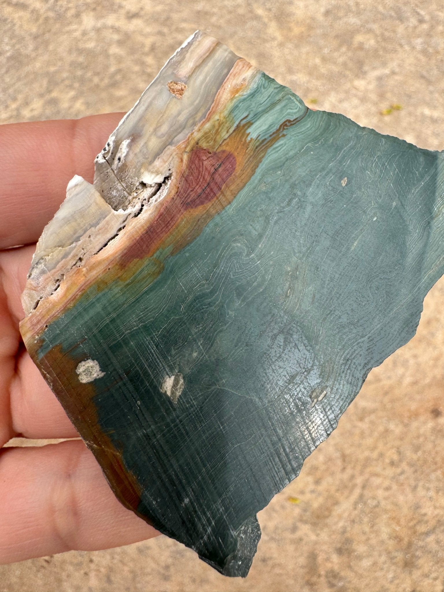 Gary Green Slab 51g - Purple Door Alchemy