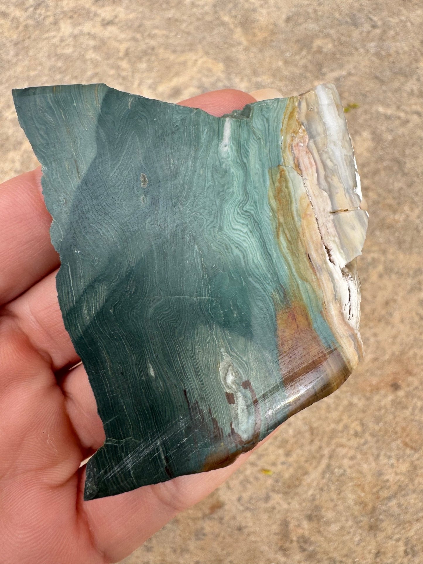 Gary Green Slab 51g - Purple Door Alchemy