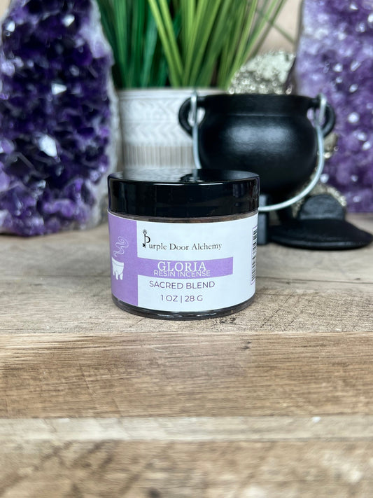 Gloria Resin Incense - Purple Door Alchemy