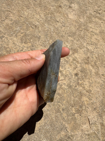 Golden Flash Labradorite Polished Slab 77g - Purple Door Alchemy