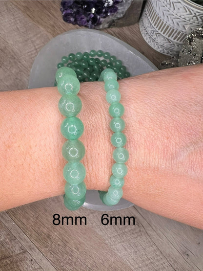 Green Aventurine Bracelet - Purple Door Alchemy