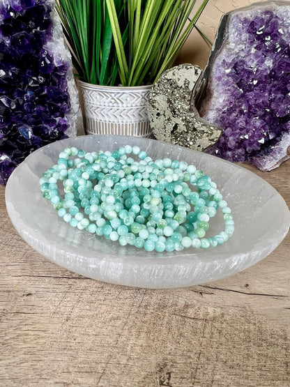 Green Pectolite Bracelet - Purple Door Alchemy