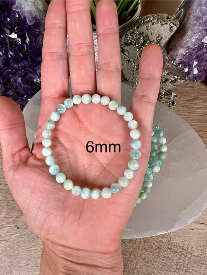 Green Pectolite Bracelet - Purple Door Alchemy