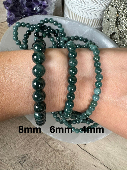 Guatemalan Jade Bracelet - Purple Door Alchemy