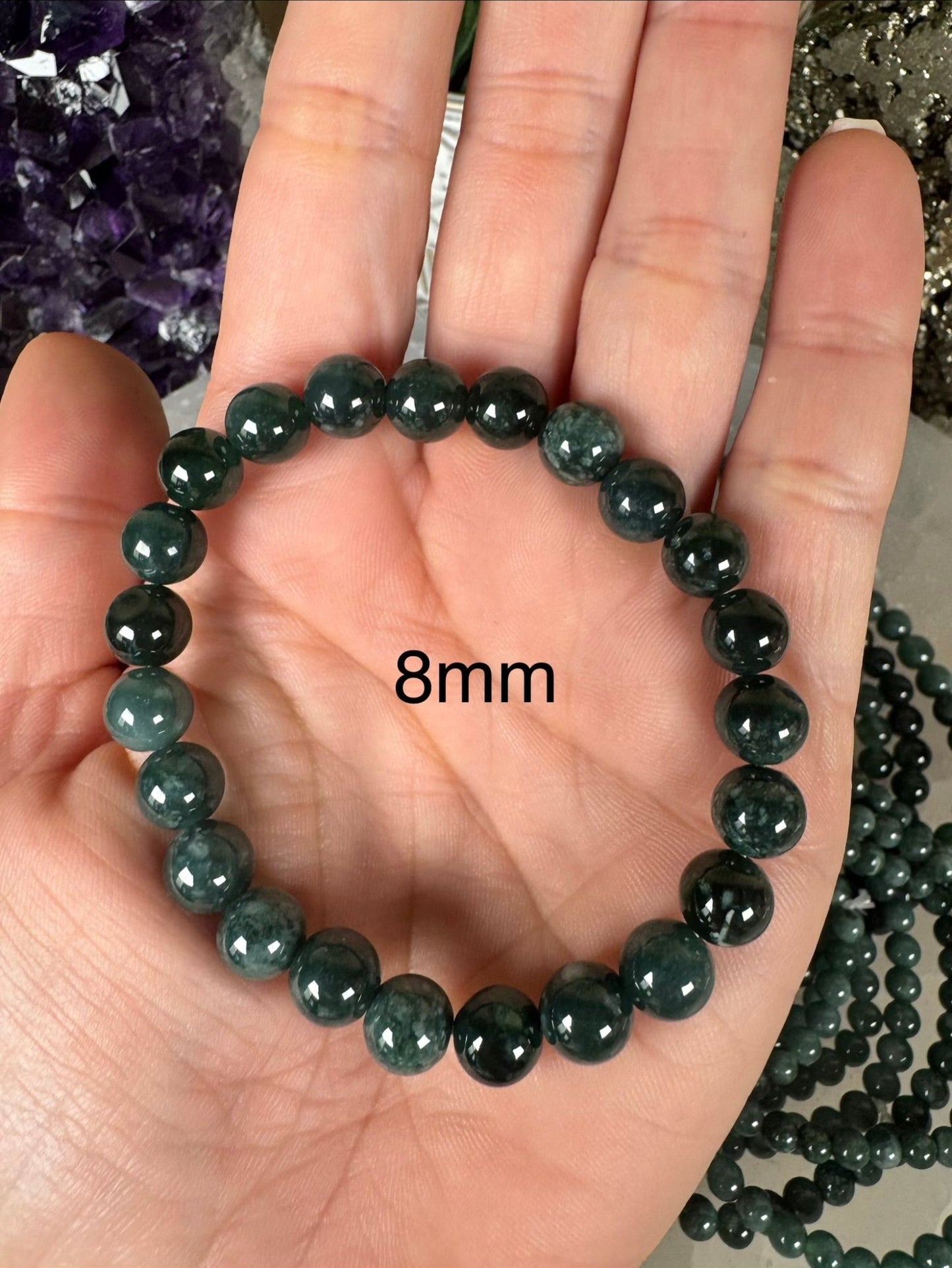Guatemalan Jade Bracelet - Purple Door Alchemy