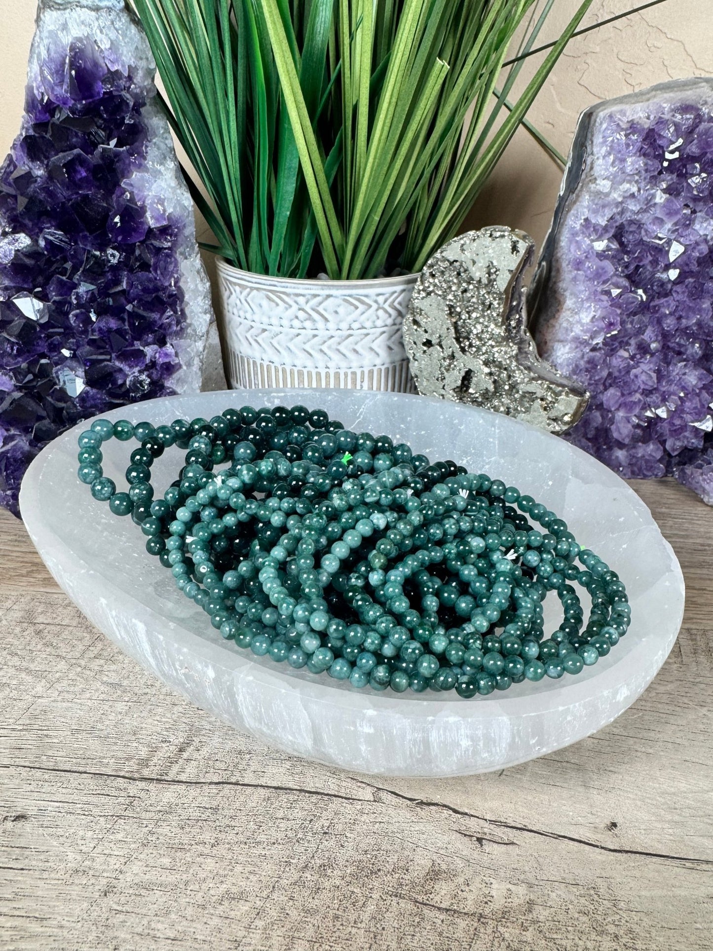 Guatemalan Jade Bracelet - Purple Door Alchemy