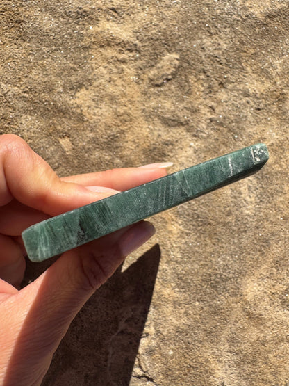 Guatemalan Jade Slab 104g - Purple Door Alchemy