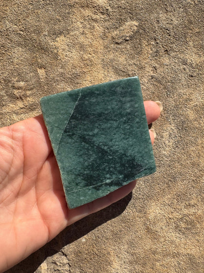 Guatemalan Jade Slab 113g - Purple Door Alchemy