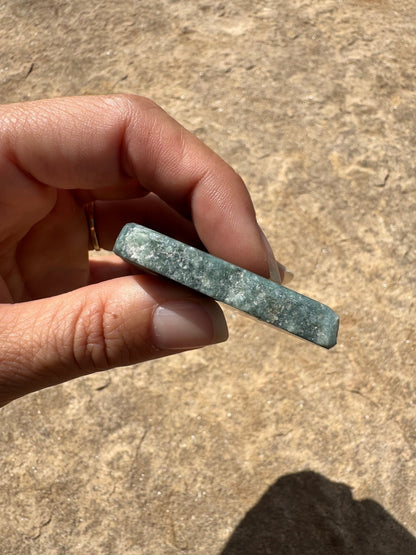 Guatemalan Jade Slab 89g - Purple Door Alchemy