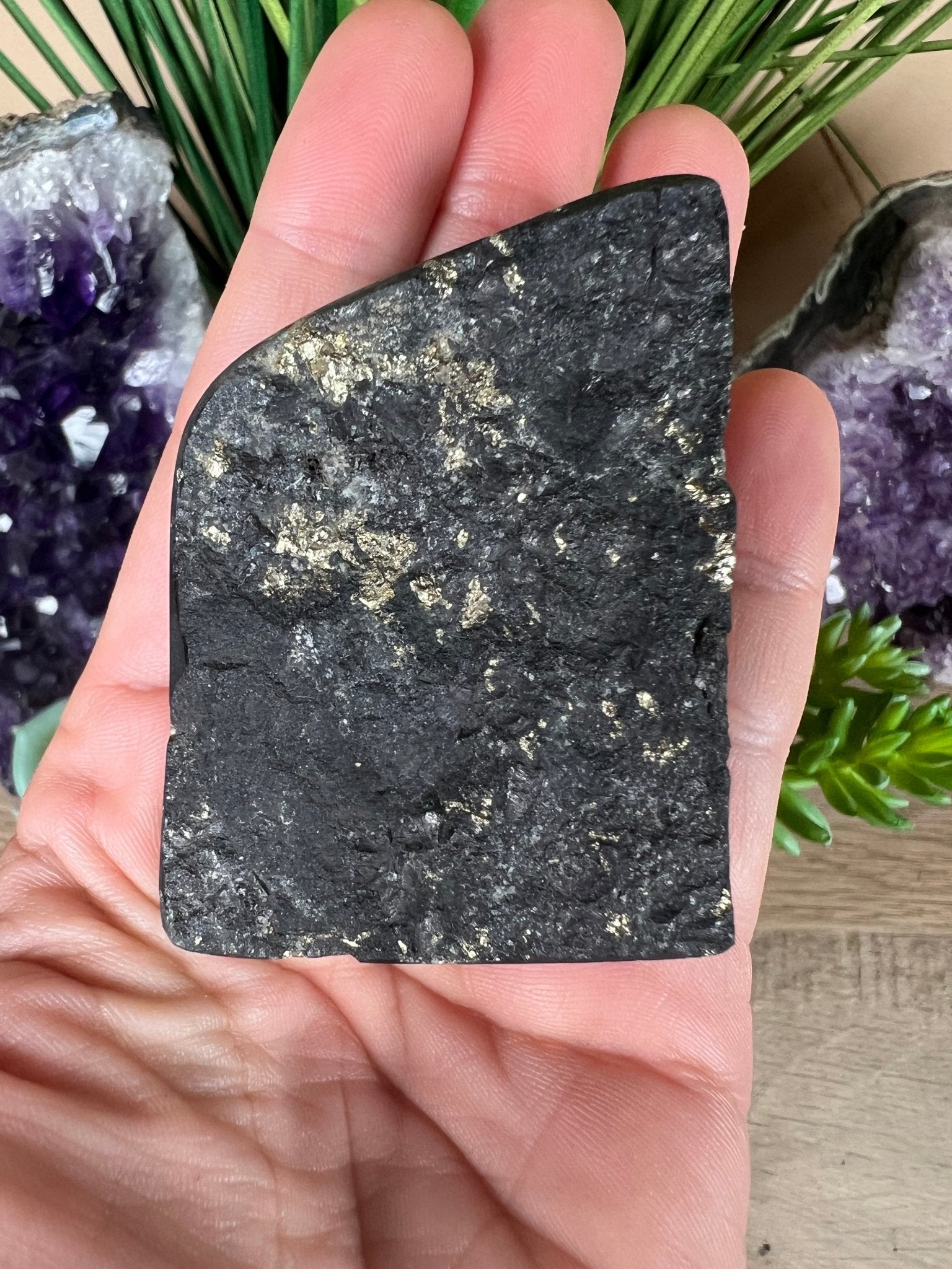 Healer's Gold Freeform 2.32in - Purple Door Alchemy