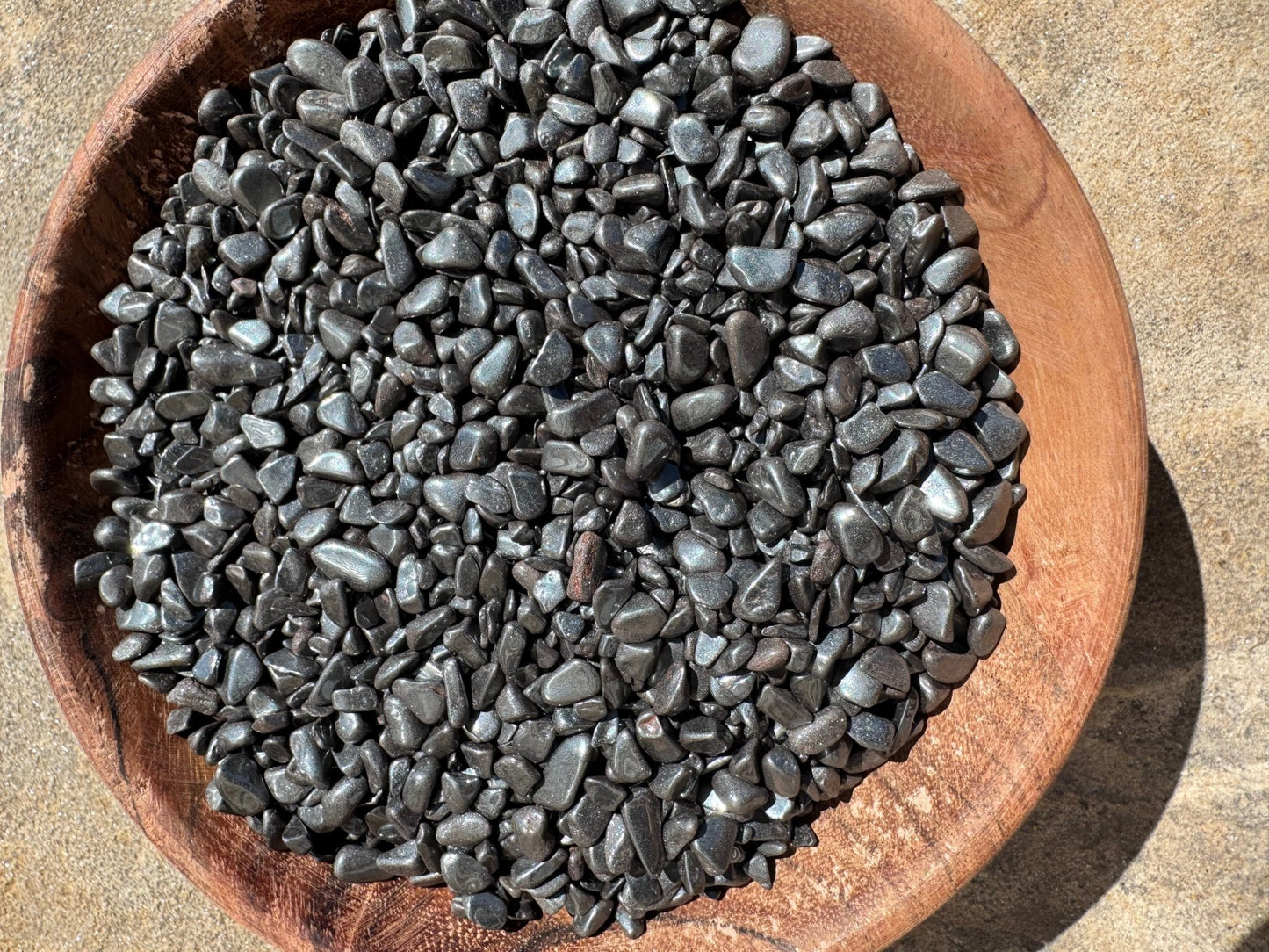 Hematite Chips (1 ounce, 1/2 lb, 1 lb) - Purple Door Alchemy