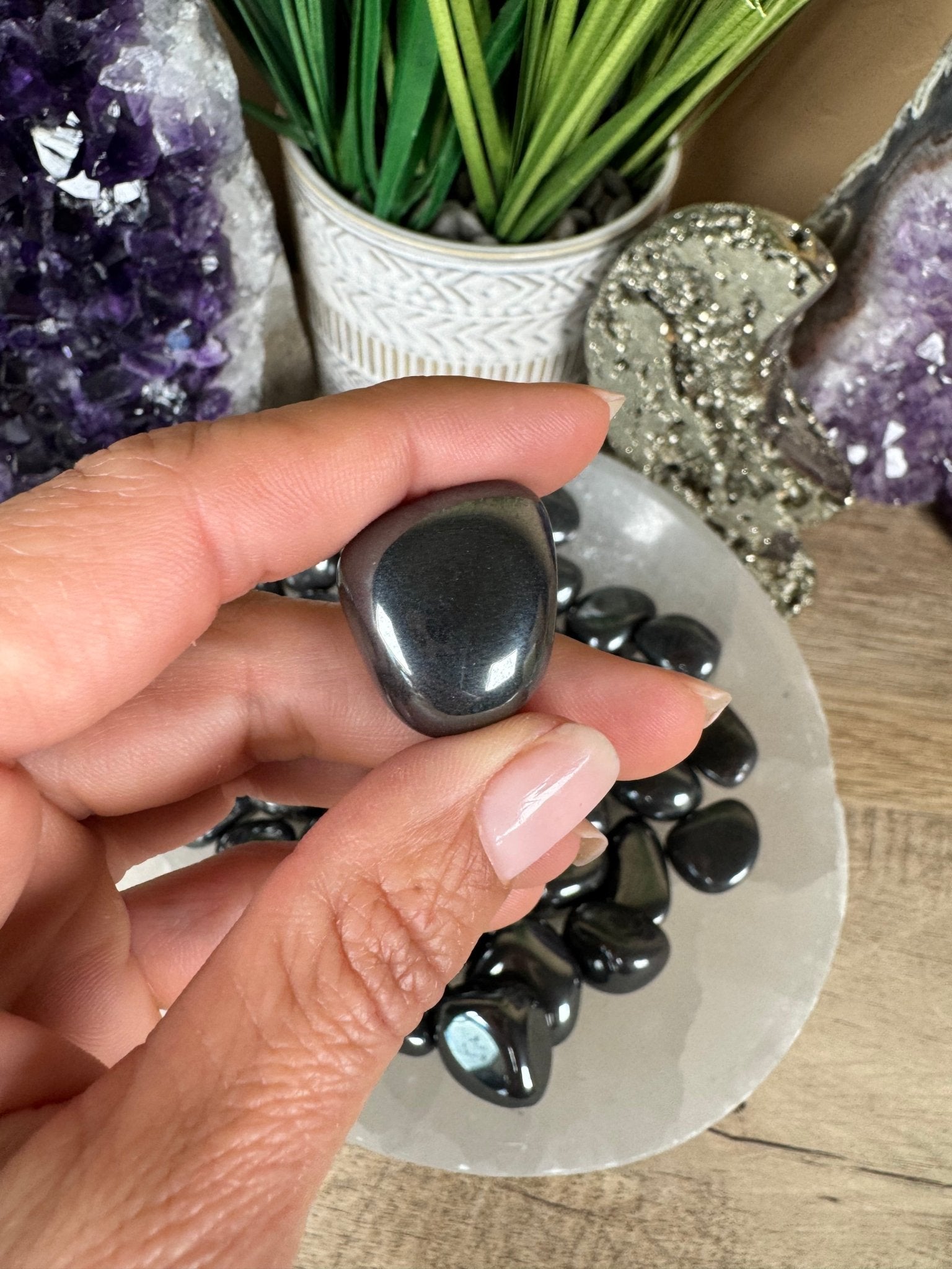Hematite Tumble - Purple Door Alchemy