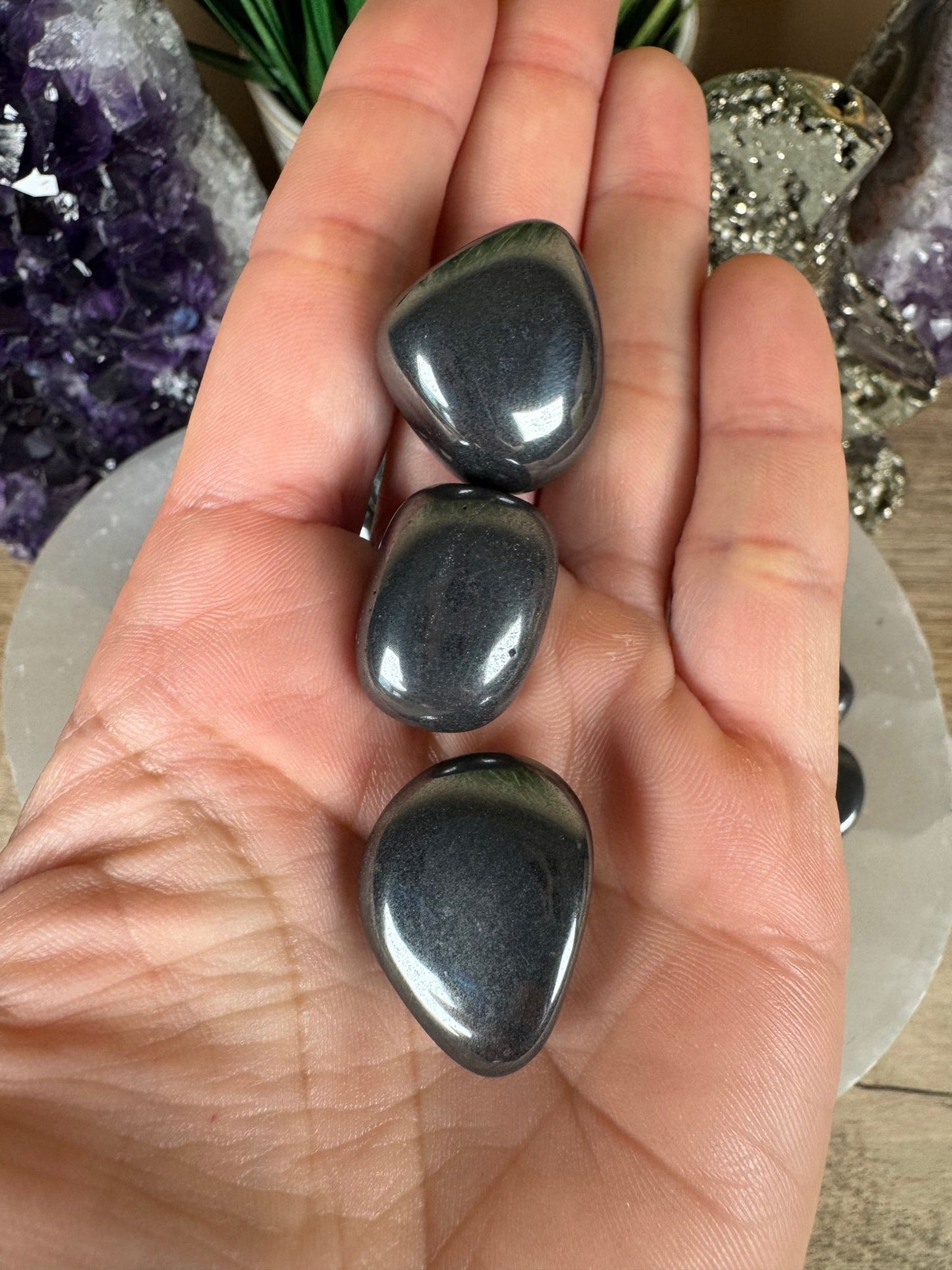 Hematite Tumble - Purple Door Alchemy
