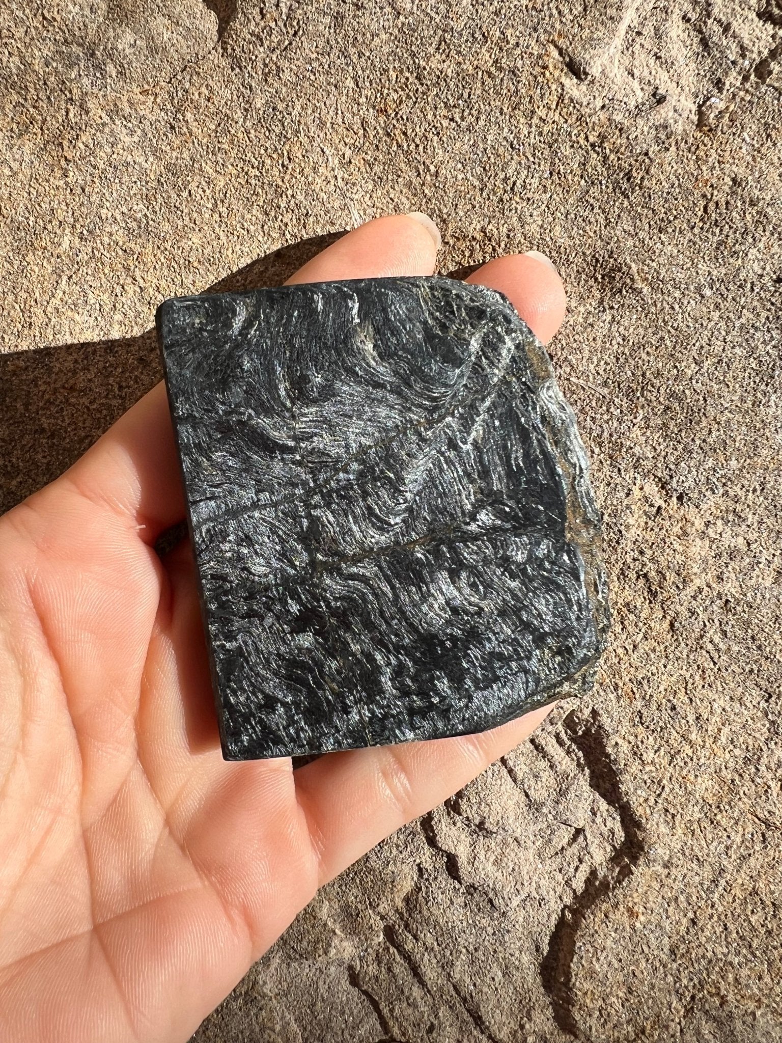 Hypersthene Slab 92g - Purple Door Alchemy