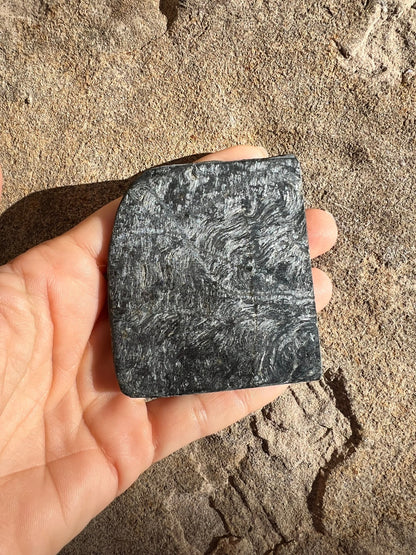 Hypersthene Slab 92g - Purple Door Alchemy