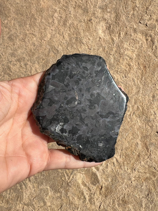 Indigo Gabbro Slab 120g - Purple Door Alchemy