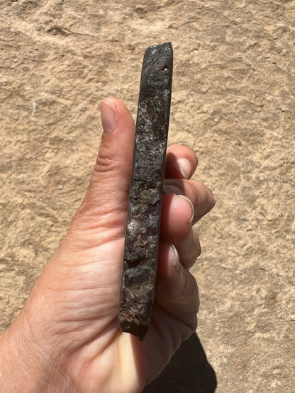 Indigo Gabbro Slab 167g - Purple Door Alchemy