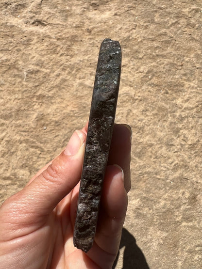 Indigo Gabbro Slab 167g - Purple Door Alchemy