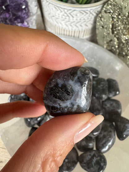 Indigo Gabbro Tumble - Purple Door Alchemy